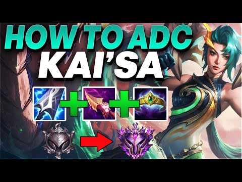How to play Kai'Sa ADC in low Elo - AP Kai'Sa ADC Gameplay | Iron to Master #11