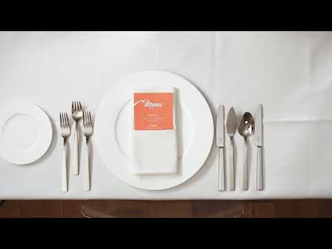 How To Set A Table For A Five Course Meal