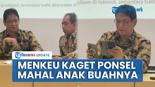 Momen Menkeu Purbaya Kaget Ponselnya Kalah Jauh dari Anak Buah: HP Lu Bagus Nih, Layarnya Gede
