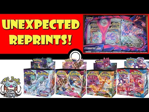 Unexpected Pokémon TCG Reprints Including Eternatus Box! This is Surprising! (Pokémon TCG News)