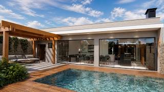 CASA MODERNA - 3 Quartos | EDICULA COM PISCINA E VARANDA GOURMET | PLANTA BAIXA!!