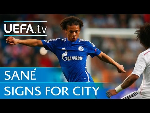 Leroy Sané goal v Real Madrid. Man City's new star in action