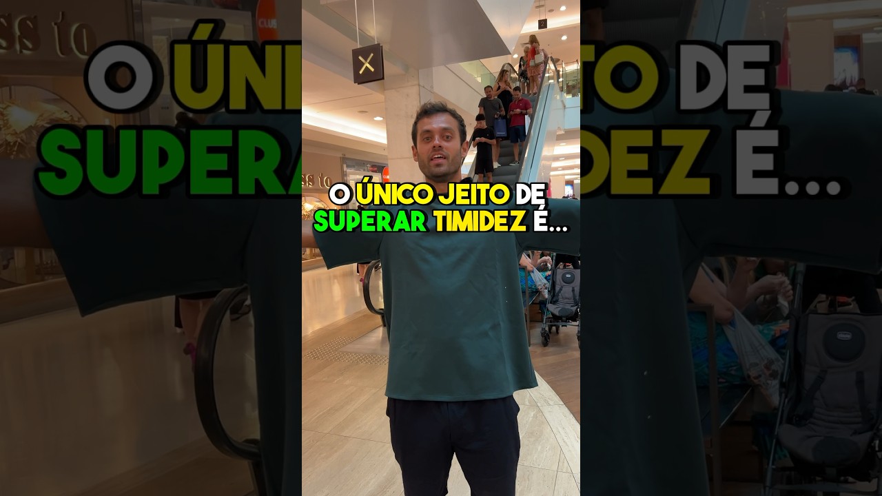O ÚNICO JEITO DE SUPERAR A TIMIDEZ É… #saudemental #ansiedade