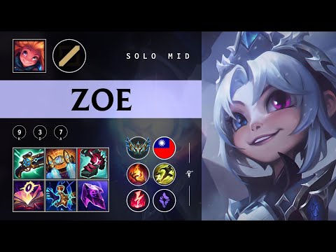 Zoe Mid vs Vladimir - TW Challenger Patch 25.22