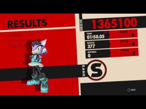 [sapphire's gameplay] Sonic Forces: stage 16  - S Rank (no commentary)