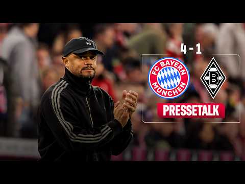 Pressetalk nach dem 4:1 Sieg gegen Borussia M'gladbach | 25. Spieltag – Bundesliga