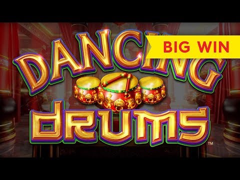 Dancing Drums Slot - $8.80 Max Bet - HUGE WIN, AWESOME!