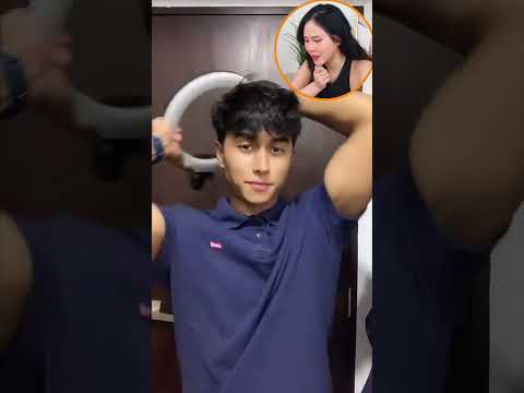 REACTING to HIS INFINITY TREND 😳 @davidmatthew_ #shortsfeed