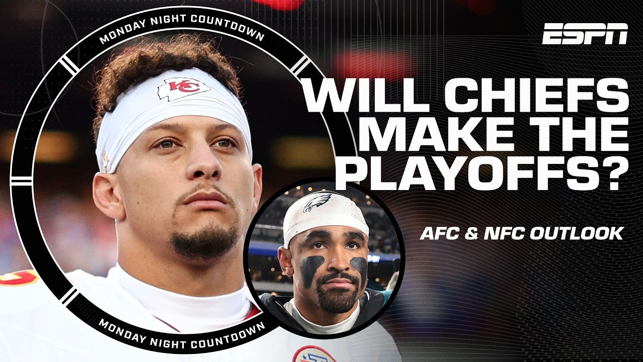 Are the Chiefs a PLAYOFF TEAM⁉️ 'THEY'RE AN AVERAGE FOOTBALL TEAM' - RC | Monday Night Countdown