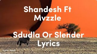 Download lagu Shandesh Ft Mvzzle - Sdudla or Slender Lyrics mp3
