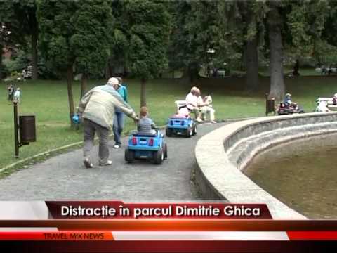 Distracţie în parcul Dimitrie Ghica – VIDEO