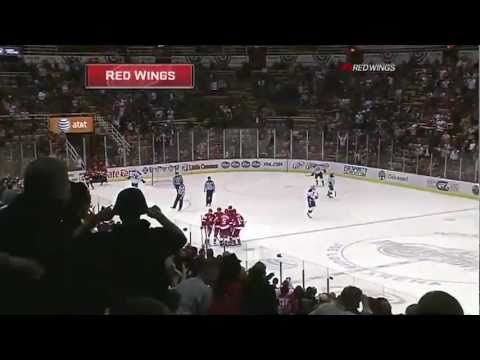 Niklas Lidstrom First Career Hat Trick 12/15/10 vs St. Louis