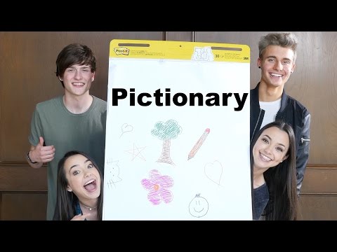 Pictionary with Chris & Crawford Collins - Merrell Twins Video