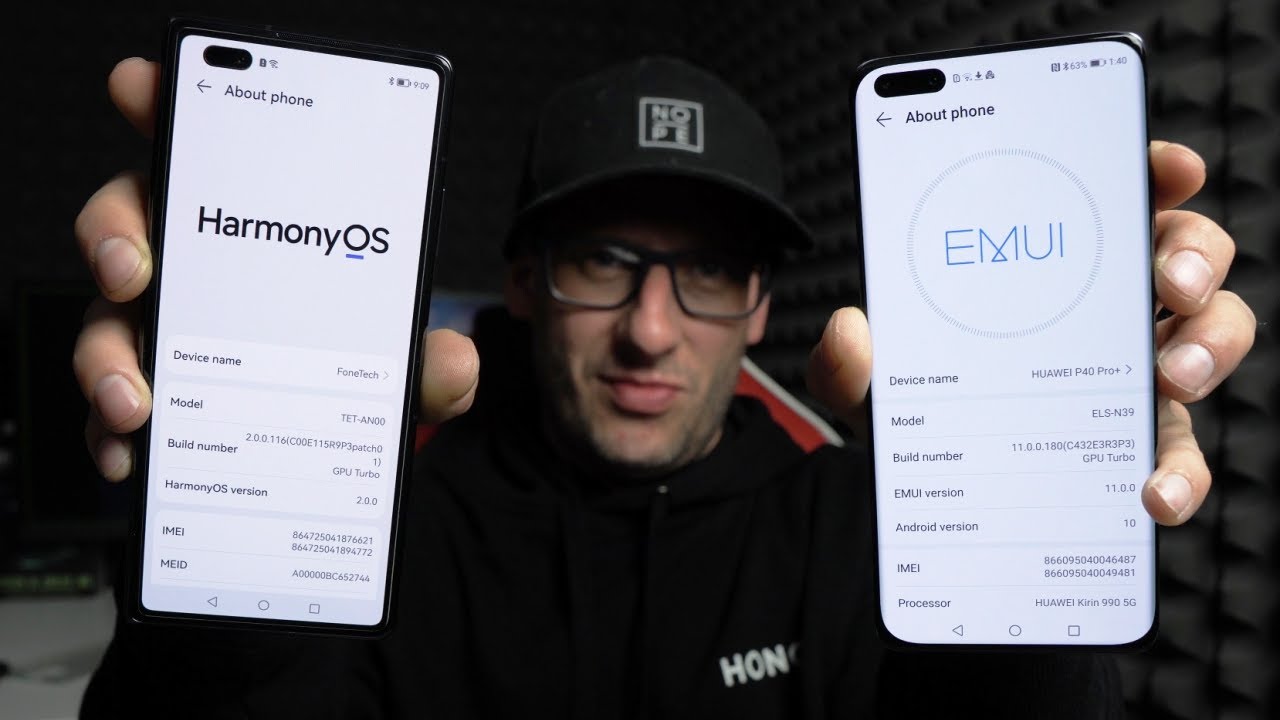 Harmony OS vs Huawei EMUI 11: See the direct comparison!