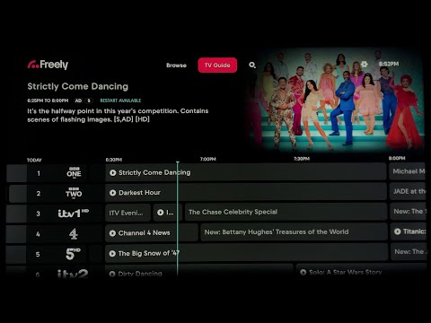 Freely Channel Surfing - 8th November 2025 - Wi-Fi Only, No Aerial
