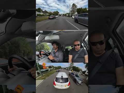 Accident on Test Day… Do You Fail? #car #driving #fyp