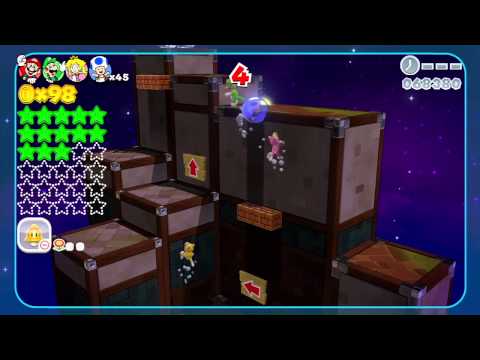 Super Mario 3D World Four-Player Playthrough - World Crown (Part 1)