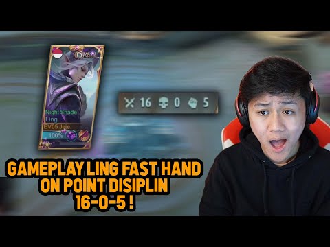 GAMEPLAY LING JEJE PERFECT MATI 0 ! FAST HAND, DISIPLIN, ON POINT - Mobile Legends