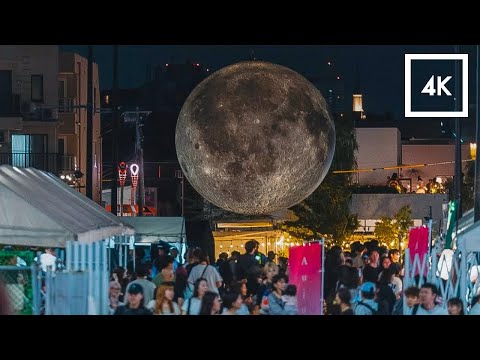 Tokyo, Japan - Walking tour of the annual Moon Festival in Shimokitazawa | 4K HDR