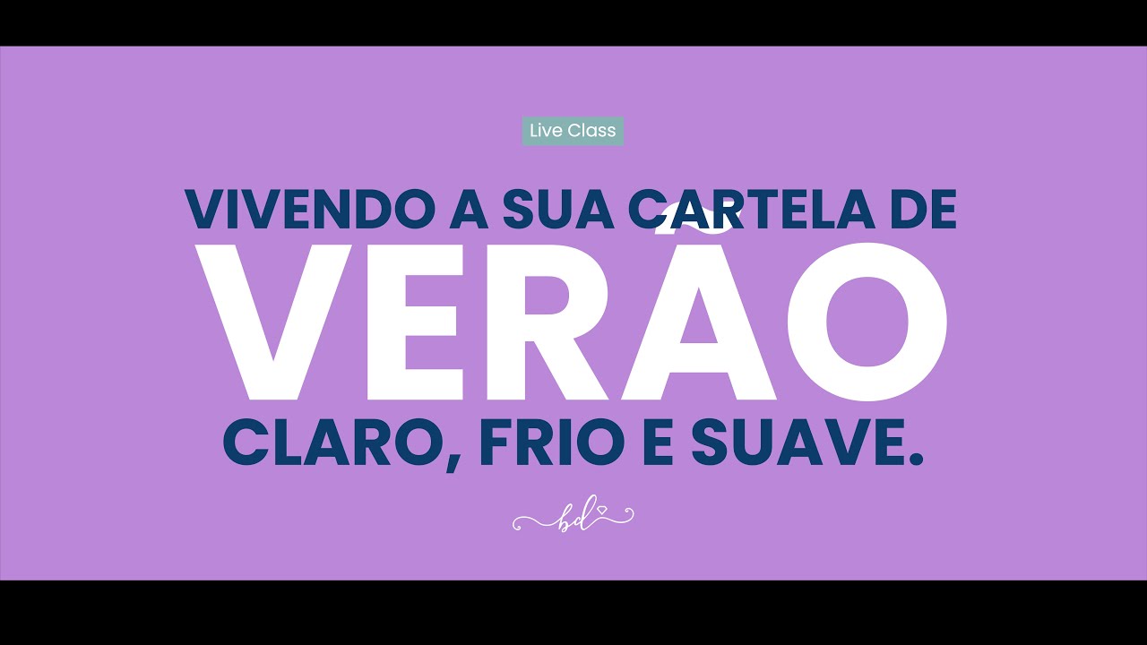 LiveClass_Como usar sua CARTELA DE VERÃO no dia a dia