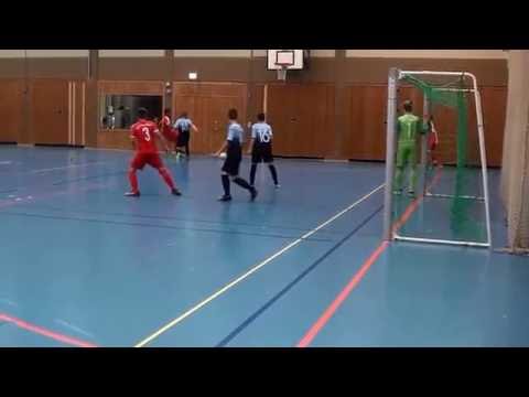 2016 1204 MTV Stuttgart U15 Hallenturnier Neu-Ulm Tor2 Altin