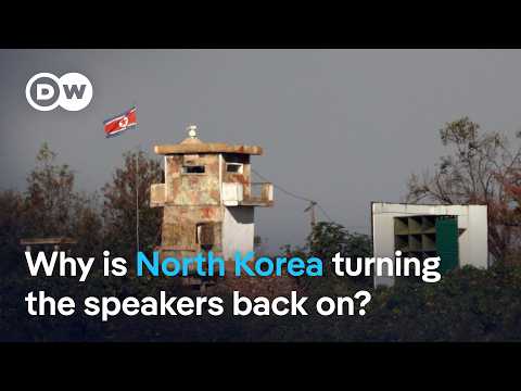 North Korea to resume border propaganda broadcasts along its southern border | DW News