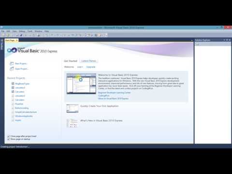 Visual Basic 2010 Tutorial-1| introduction in urdu/hindi