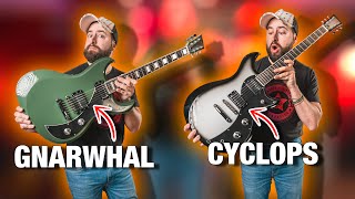 Video thumbnail for Dunable DE Series Gnarwhal & Cyclops Guitars | Backline.it by Mad Steex