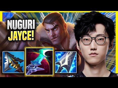 NUGURI IS READY FOR JAYCE! - Nuguri Plays Jayce TOP vs Gragas! | Season 2022