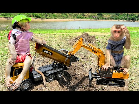 Bim Bim ist der Kranfahrer und die Autowerkstatt von Beko