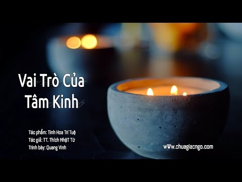 Tinh Hoa Trí Tuệ - 1. Vai trò của tâm kinh