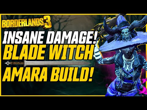 BLADE WITCH AMARA BUILD! (My New Best!) // Borderlands 3 Amara Build Guide (Level 72 M11)
