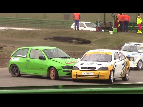 Crash & action! Rallycross Testdag Duivelsbergcircuit 2017