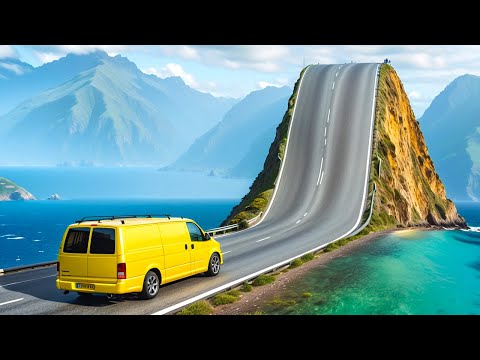 Cars vs Giant Bulge x Deep Water x Train Tracks ▶️ BeamNG Drive