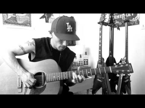 Dai from Divine Era playing acoustic dirty slow blues.