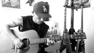 Dai from Divine Era playing acoustic dirty slow blues.