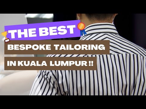 Meet the best bespoke tailoring in Kuala Lumpur! Personalise your style at WH BESPOKE!!!