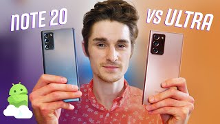 Samsung Galaxy Note20 vs Samsung Galaxy Note20 Ultra: Big Difference?