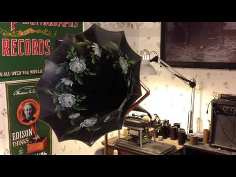 edison brown wax cylinder / al jolson / avalon