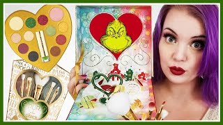 PUR X DR. SEUSS&#39; GRINCH PALETTE + BRUSHES | REVIEW