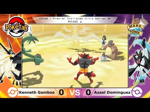 Kenneth Gamboa VS Azael Dominguez - RONDA 1 VGC19 Premier Challenge Ultra Series #2