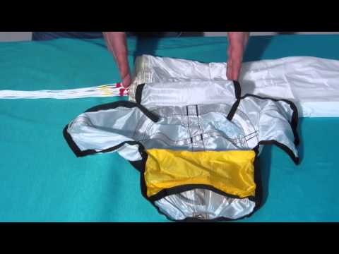 How to pack a paragliding reserve