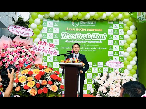 SHOWROOM MỚI CỦA NEW FRESH MART