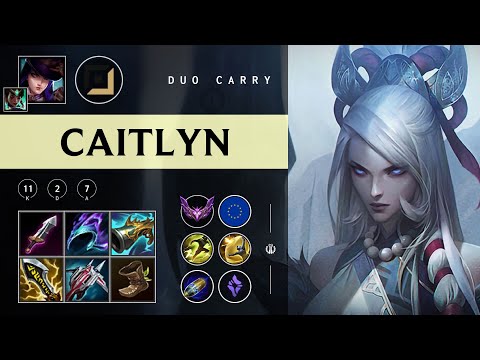 Caitlyn ADC vs Ziggs - EUW Master Patch 25.24