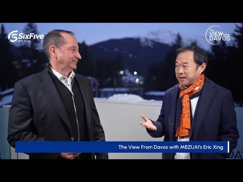 The View from Davos with MBZUAI’s Eric Xing