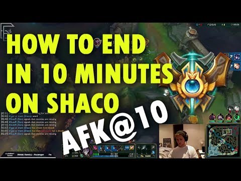 How to End in 10 Minutes on Shaco in Challenger ft. Midbeast, LGC Carbon