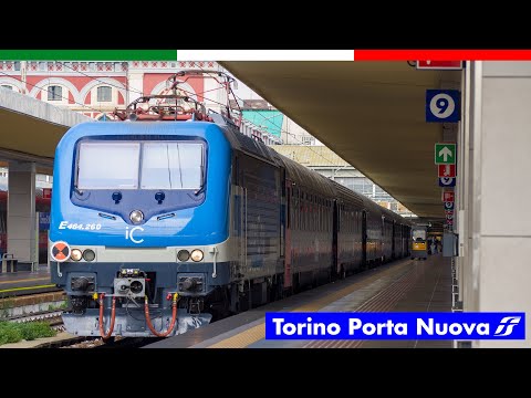 TRENI PASSEGGERI in stazione a TORINO PORTA NUOVA - 1* Parte