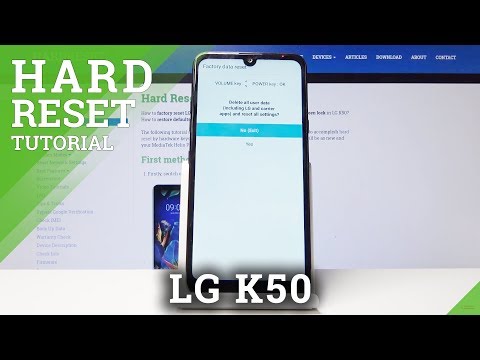 Hard Reset LG K50 - Bypass Screen Lock / Wipe Data