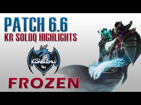 Longzhu Frozen - Twisted Fate Mid Lane - KR SoloQ Highlights