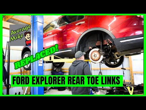 We REPLACED the REAR CONTROL ARMS on our 2018 FORD EXPLORER to Avoid an Accident! #fordexplorer